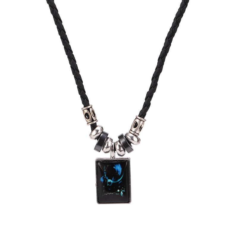 Wholesale Twelve Constellation Pendant Necklaces